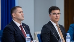 Direktor policije Lazar Šćepanović i ministar unutrašnjih poslova Danilo Šaranović pred Odborom za bezbjednost i odbranu 20. maja