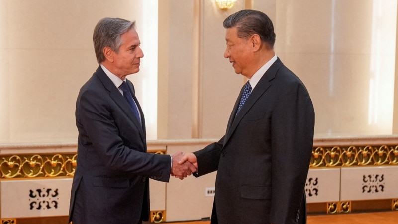 Госсекретарь США Энтони Блинкен провел в Пекине встречу с главой КНР Си Цзиньпином