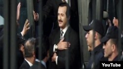 Scene from film "Reis" about R. T. Erdogan.