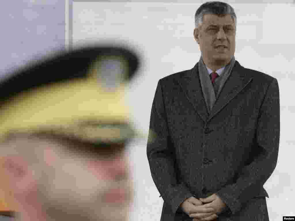 Kryeministri Hashim Tha&ccedil;i gjat&euml; ceremonis&euml;...