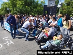 Protest u Banjaluci 11. maja 2025.