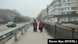 Старые многоэтажки в Джанкое, архивное фото