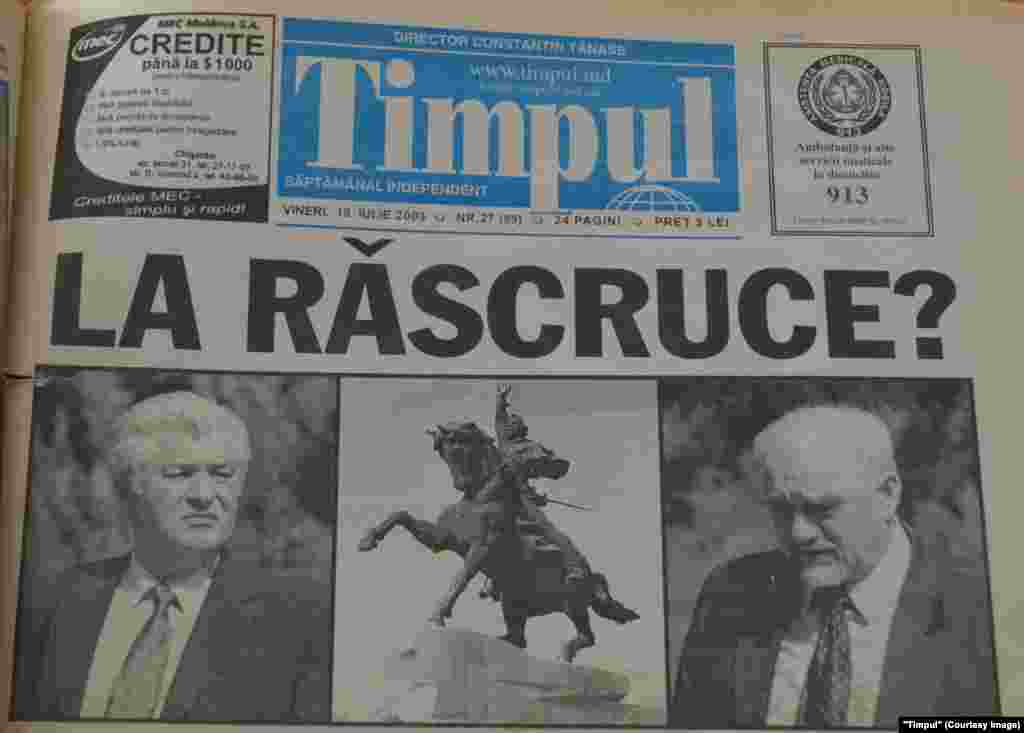 &quot;Timpul&quot;, 18 iulie 2003