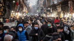 Уличный базар в Тегеране. Зима 2021 года
