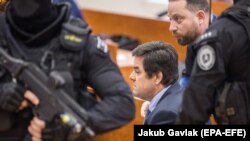 Словачка- словачкиот бизнисмен Мариан Коцнер пристигна на судењето