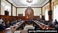 Өкмөттө өткөн кеңешме. 29-август, 2019-жыл.