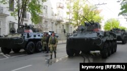 Репетиция военного парада в Севастополе, 5 мая 2021 года