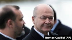 Iraq's President Barham Salih. File photo