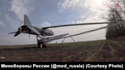 «Մերլին» անօդաչու թռչող սարքը, արտապատկերում ՌԴ ՊՆ տելեգրամյան ալիքում հրապարակված տեսանյութից