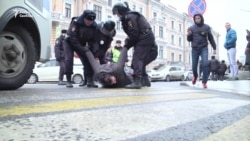 Новые задержания в центре Москвы