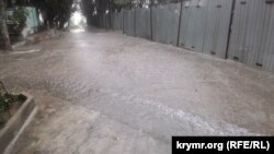 Архивное фото: Крым, Симеиз, ливень