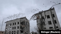 Ілюстраційне фото. Пошкоджений російськими обстрілами будинок у Оріхові, листопад 2025 року