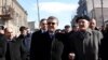 Armenia - Prime Minister Karen Karapetian tours Gyumri's old town, 3Feb2017.