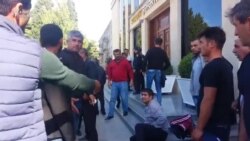 Fəhlə tikdi, prezident açdı. Əməkhaqqı isə yoxdur