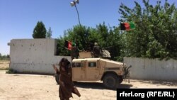 Afghan forces are fighting the Taliban in Nad-e Ali Helamand Province.