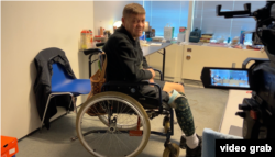 Володимир Водославський, мешканець притулку для українців з тимчасовим захистом у Брюсселі, Бельгія