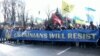 WATCH: Ukrainians March In Kyiv Against Russian Aggression