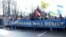 WATCH: Ukrainians March In Kyiv Against Russian Aggression