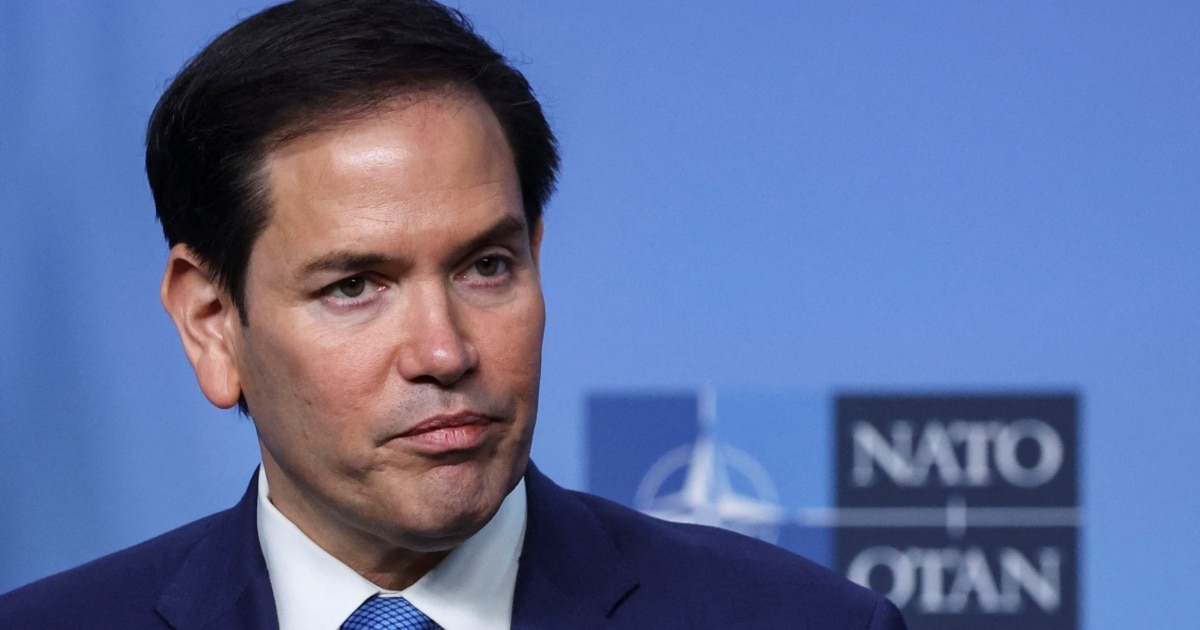 Rubio Sees 'Finish Line' In Iran, Warns NATO Ties Will Be 'Reexamined'