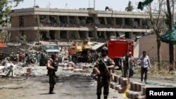 Afghan officials blamed the Pakistan-based Haqqani network for the May 31 truck bombing in Kabul that killed more than 150 people.