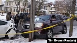 Автомобіль Рене Ніколь Гуд, застреленої співробітником міграційної служби в Міннеаполісі, США, 7 січня 2026 року