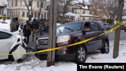 Аўтамабіль Рэнэ Ніколь Гуд, застрэленай супрацоўнікам міграцыйнай службы ў Мінэапалісе, ЗША, 7 студзеня 2026 году