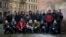 Twenty-six members of what Greenpeace came to dub its "Arctic 30," including 24 Greenpeace International activists and two freelance journalists -- in an undated photo in St. Petersburg