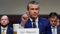 وزیر دفاع آمریکا در جلسه سنای آمریکا