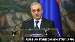 Министр иностранных дел Армении Зограб Мнацаканян (архив)