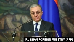 Министр иностранных дел Армении Зограб Мнацаканян 