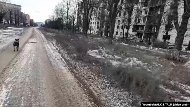 Порожня вулиця Попасної