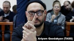 Кирилл Серебренников на заседании суда, Москва, Россия, 4 декабря 2017 год 