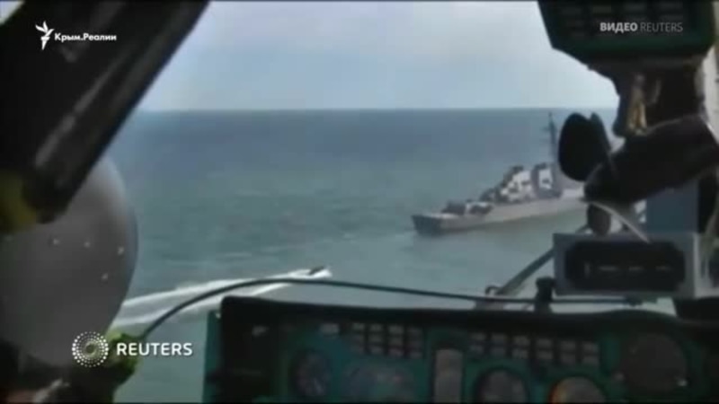 Черное море: российские военные начали учения параллельно с «Си Бризом» (видео)