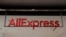 Logo-ul AliExpress în magazinul companiei din Granada (arhivă)