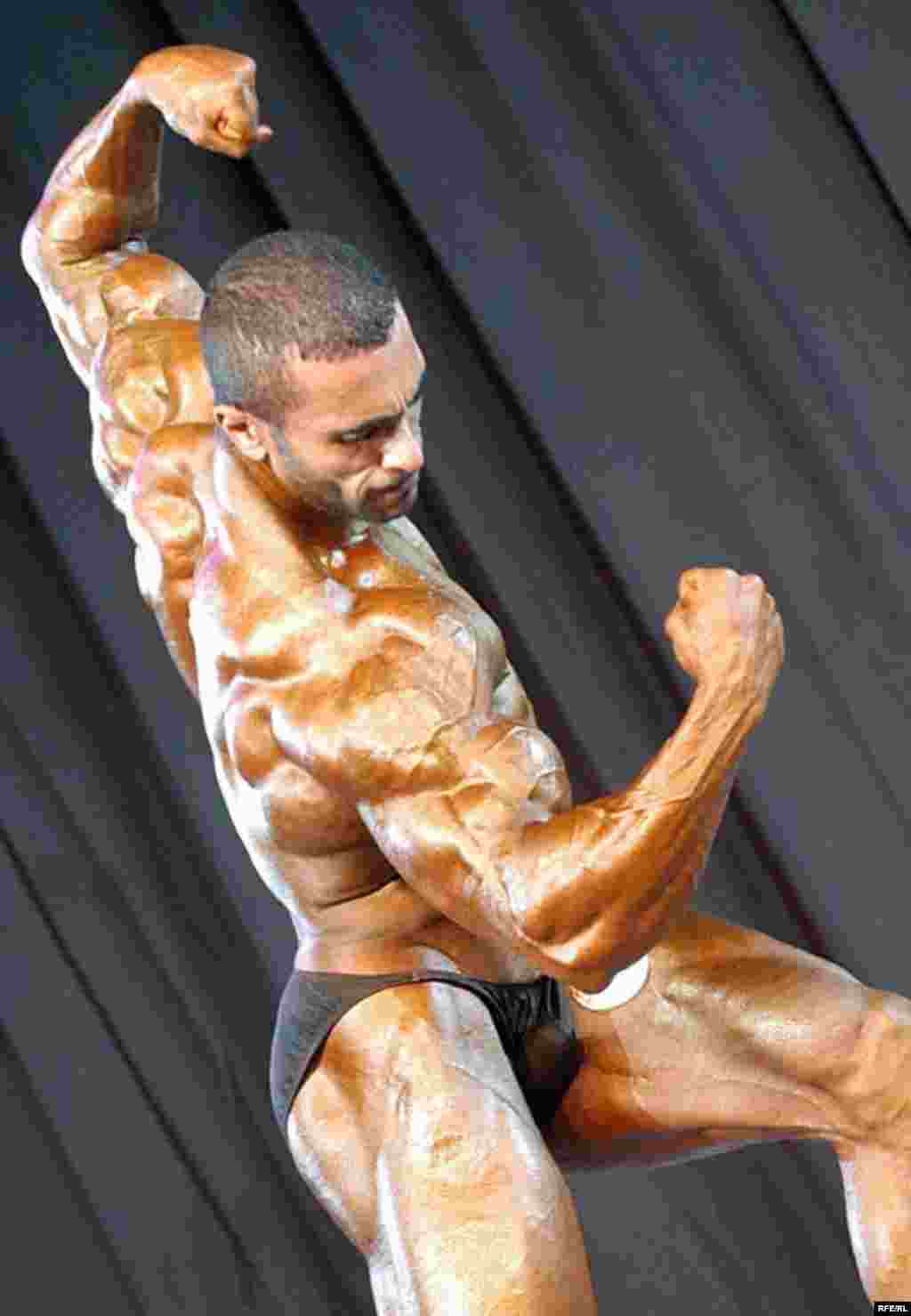 UAE -- International bodybuilding contest in Dubai, Jan2008