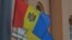 Флаги Молдавии и Украины