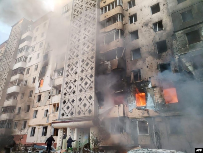 Pasojat e sulmit me raketa ruse në Ternopil, 19 nëntor 2025