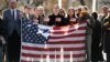Lithuania - Farewell to American soldiers who died at Pabradė training ground. Vilnius, 3Apr2025