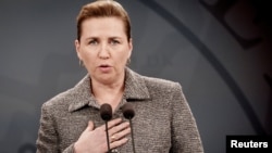 Данската премиерка Мете Фредериксен 