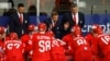 Российская сборная на чемпионате мира по хоккею, Рига, май 2021 года