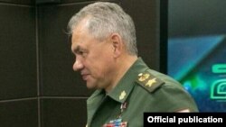 рускиот министер за одбрана Сергеј Шојгу