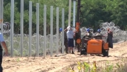 Венгрия строит забор на сербской границе