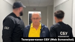 Задержание Сергея Колобова в Киеве, фото СБУ