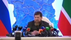 Глава Чечни Рамзан Кадыров во время своей "прямой линии" 14 декабря 2025 года