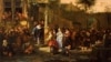 Ян Стэн, «Вясковае вясельле», 1653