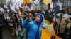 Протести ФОПів у Києві: поліція посилила охорону, вулиця Грушевського знову перекрита
