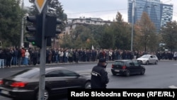 Protest ispred OHR-a, Sarajevo, 17. oktobar 2024.