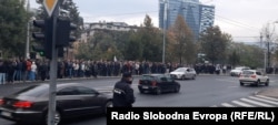 Protest ispred Kancelarije visokog predstavnika (OHR) u BiH, Sarajevo, 17. oktobar 2024.