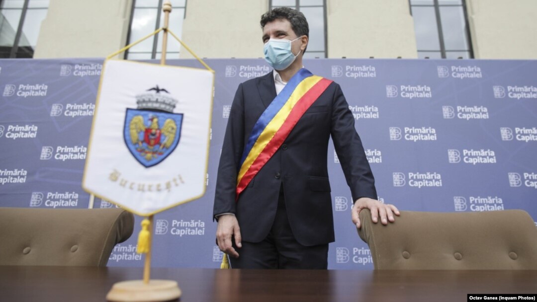Romania - Nicușor Dan, mayor of Bucharest