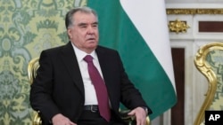 امامعلی رحمان، رئیسجمهور تاجیکستان